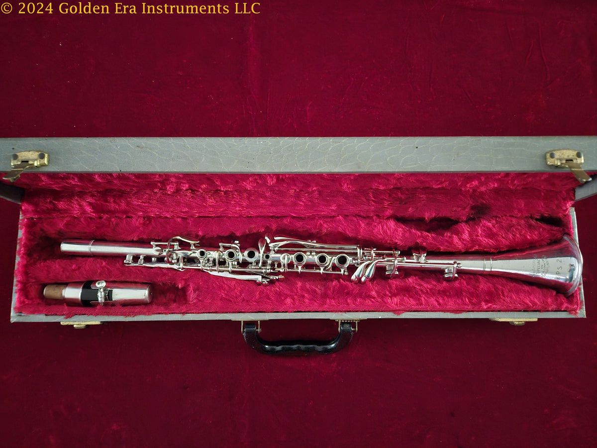 Conn Pan American Special Metal Clarinet Circa 1940's – Golden Era  Instruments, LLC