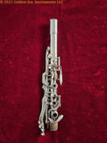 Elkhart Clarinet Elkhart Band Instrument Company Metal Clarinet Circa 1924-1925