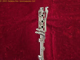 Elkhart Clarinet Elkhart Band Instrument Company Metal Clarinet Circa 1924-1925