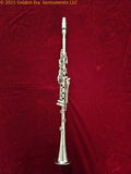 Elkhart Clarinet Elkhart Band Instrument Company Metal Clarinet Circa 1924-1925