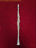 Elkhart Clarinet Elkhart Band Instrument Company Metal Clarinet Circa 1924-1925