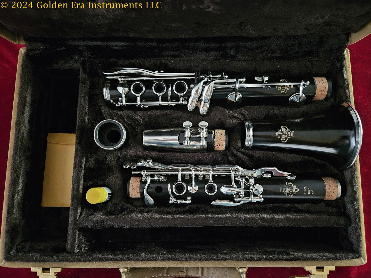 Leblanc Paris L200 Professional Model Clarinet Circa 1979