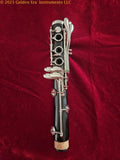 Cabart Clarinet Cabart Paris Ebonite Clarinet Circa 1940-1950s