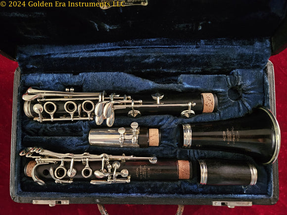 H. Bettoney Columbia Model Wooden Clarinet Circa 1920s