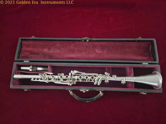 Conn Clarinet Cavalier by Conn Metal Clarinet Circa 1930s