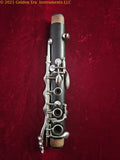 G. Pruefer Clarinet G. Pruefer Professional Model Clarinet Circa Early 1900s