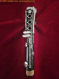 G. Pruefer Clarinet G. Pruefer Professional Model Clarinet Circa Early 1900s