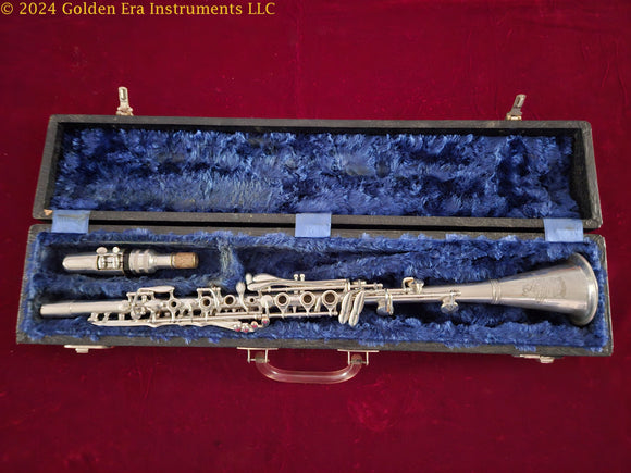 H.N. White Gladiator Clarinet HN White Gladiator Metal Clarinet Circa 1940s