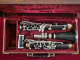 Harry O'Brien Clarinet Rare Harry O’Brien Wooden Clarinet Circa 1940s