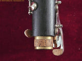 Harry O'Brien Clarinet Rare Harry O’Brien Wooden Clarinet Circa 1940s