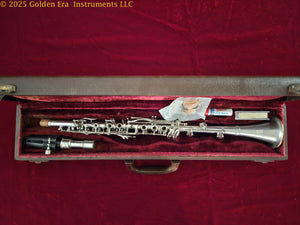 Leblanc Noblet Clarinet Noblet Paris Metal Clarinet Circa 1950s