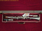 Leblanc Noblet Clarinet Noblet Paris Metal Clarinet Circa 1950s