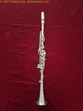 Martin Clarinet Martin Handcraft Metal Clarinet Circa 1933