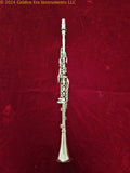 Pan American Clarinet Pan American 584N Nickel Silver Metal Clarinet Circa 1929!