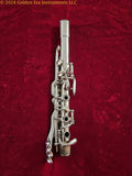 Pan American Clarinet Pan American 584N Nickel Silver Metal Clarinet Circa 1929!