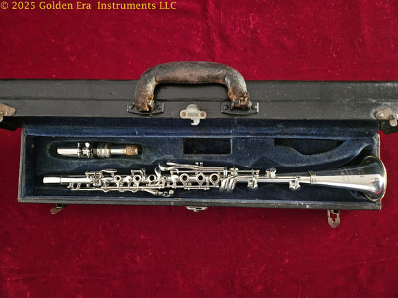 Penzel Mueller Clarinet Penzel Mueller Artist Professional Metal Clarinet Circa 1930s