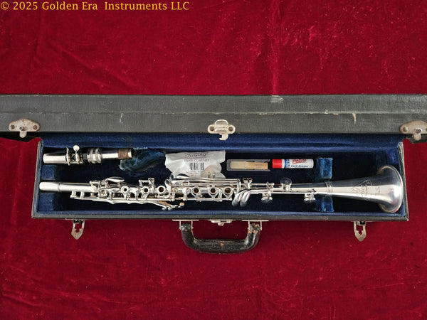 Penzel Mueller Artist Professional Metal Clarinet Circa 1940s