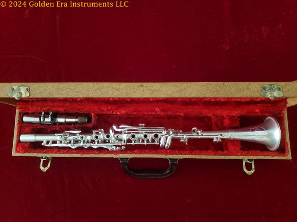 Regent Clarinet Ohio Band Instrument Co, Regent Metal Clarinet Circa 1930s