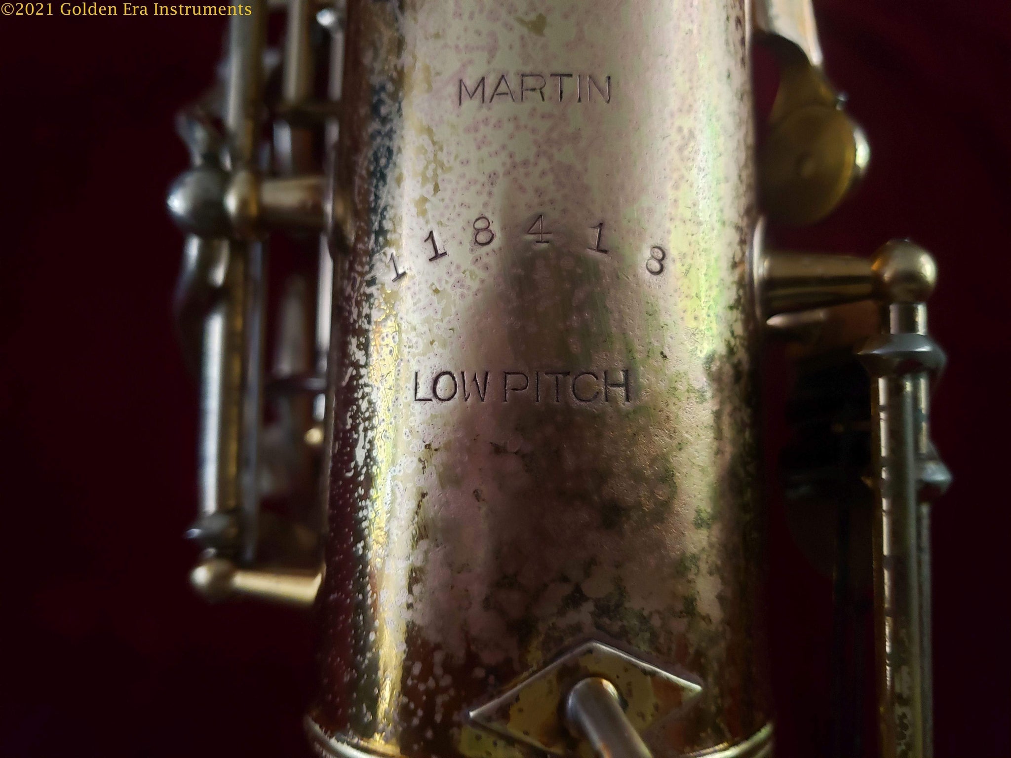 Martin Handcraft Committee Alto Saxophone Circa 1937 – Golden Era 