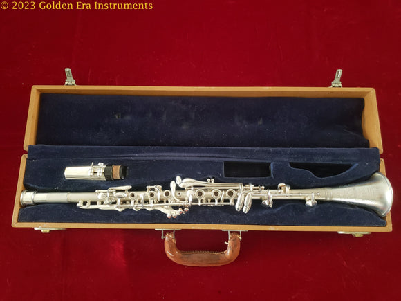 Regent Clarinet Ohio Band Instrument Co, Regent Metal Clarinet Circa 1930s